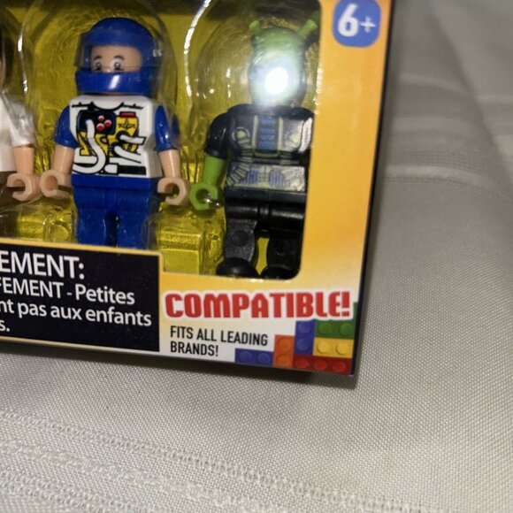 5 Piece Minifigures Make-It Blocks Galactic Battles Aliens NEW Sealed Toy - Picture 2 of 4